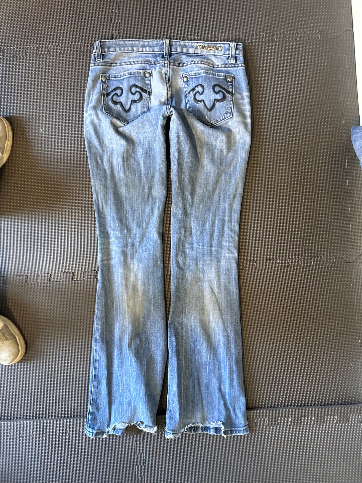 Lågmidjade jeans stl: S