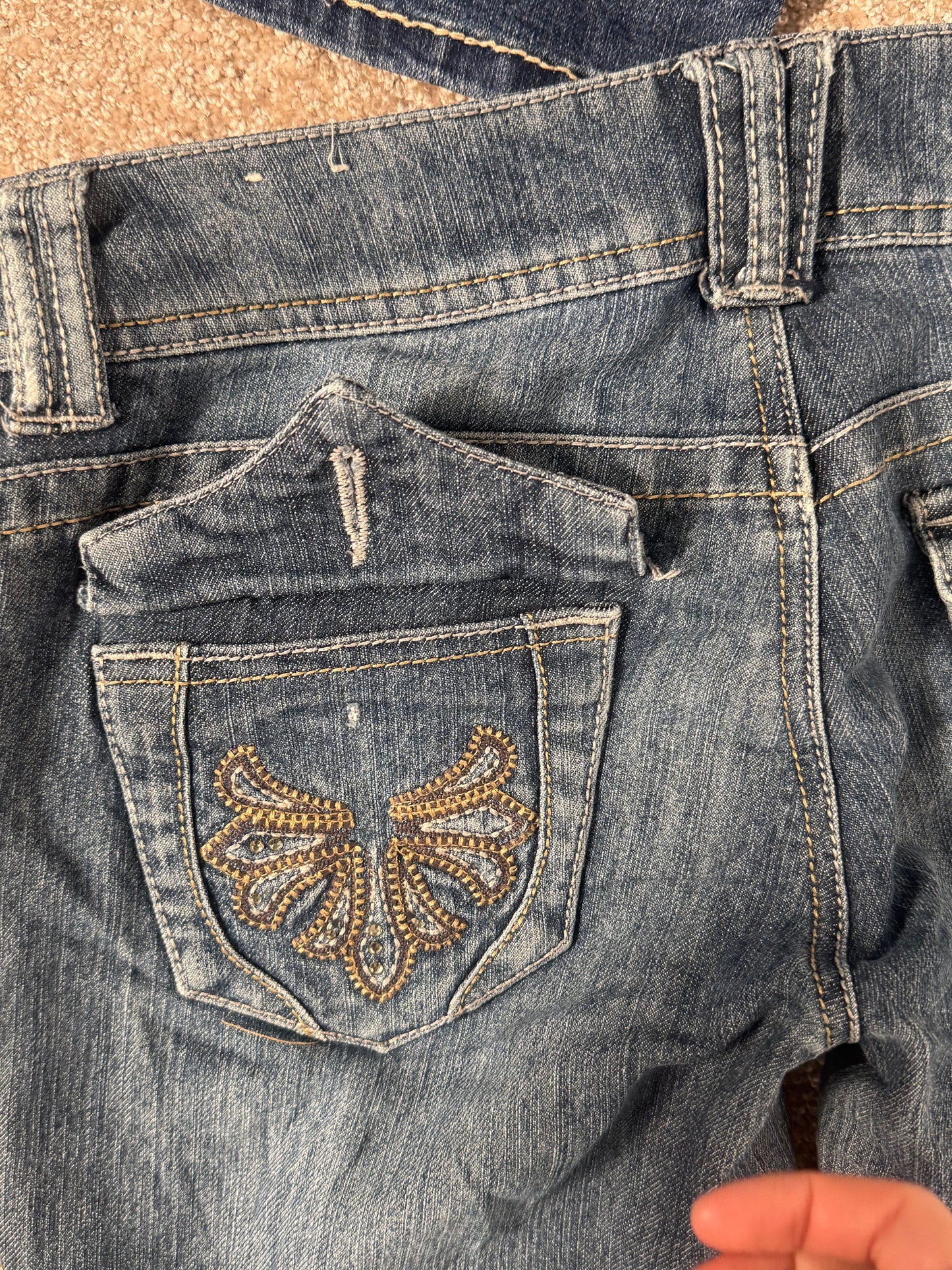 Lavlivsjeans str: S