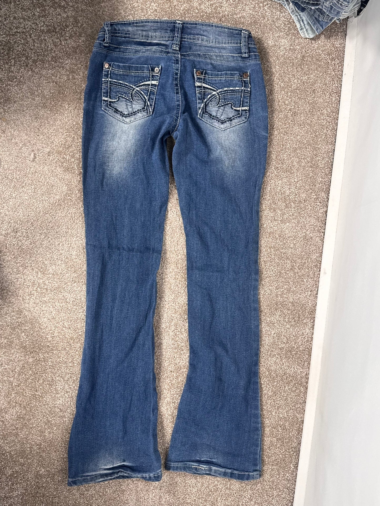 Lavlivede jeans str: XS