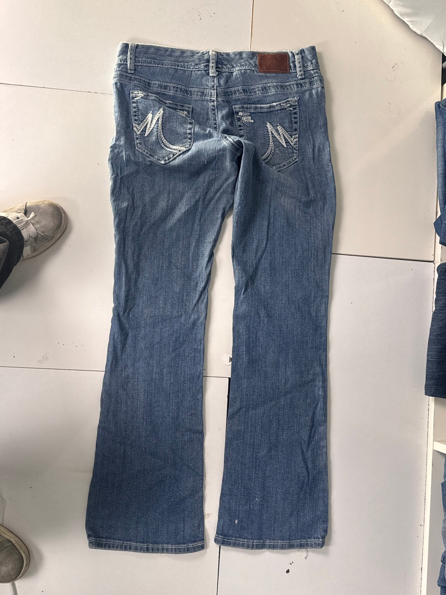Lavtaljede jeans str: S/M