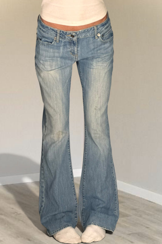 Lågmidjade jeans stl: M