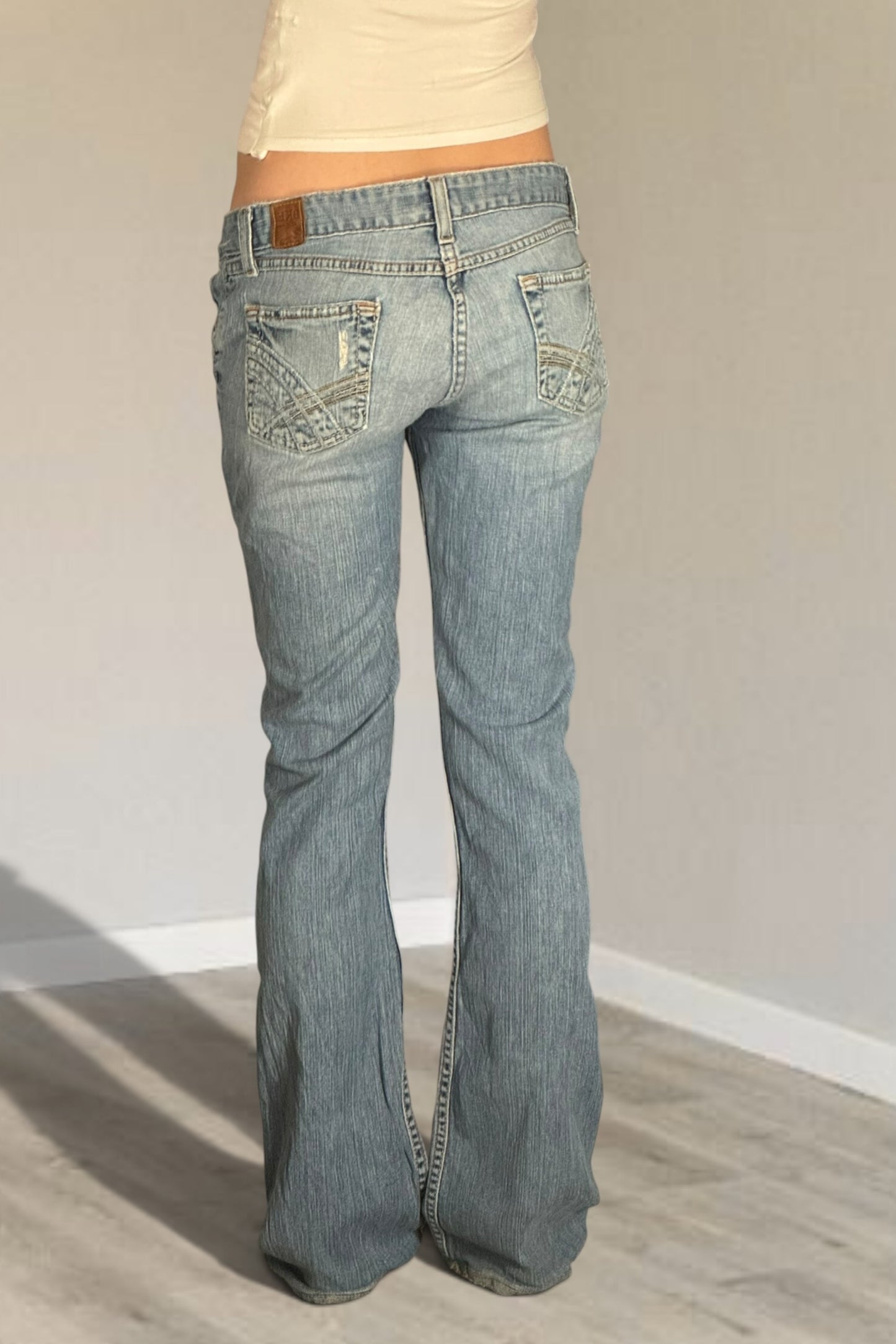 Lågmidjade jeans stl: S