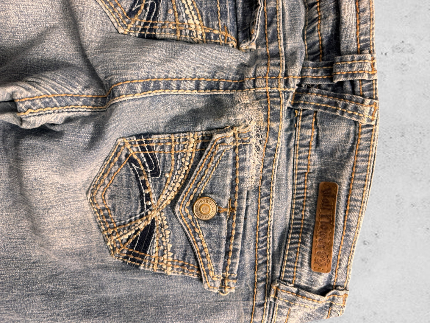 Lågmidjade jeans stl: XS