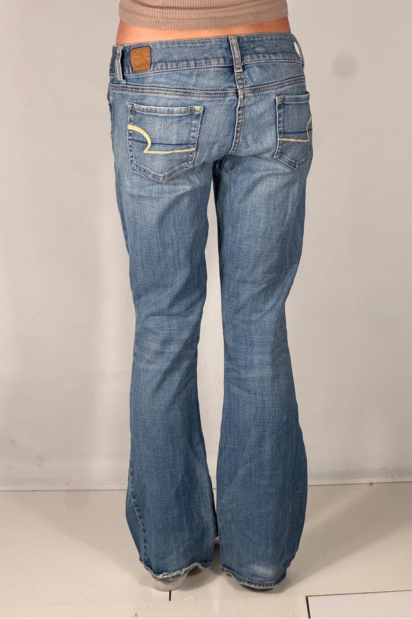 Lågmidjade jeans stl: S