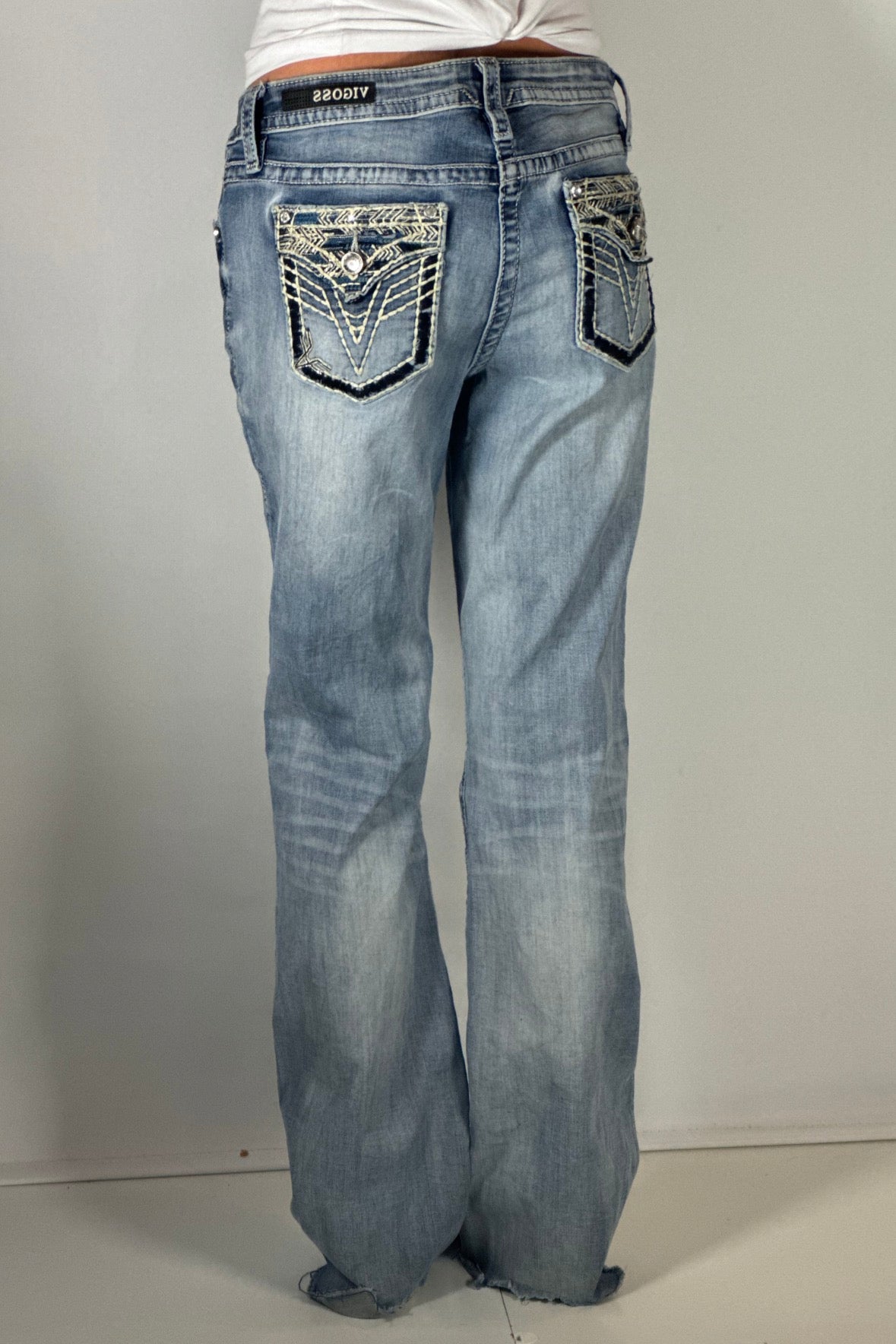 Lågmidjade jeans stl: S