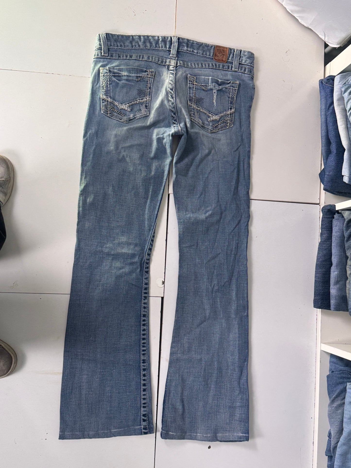 Lågmidjade jeans stl: S/M