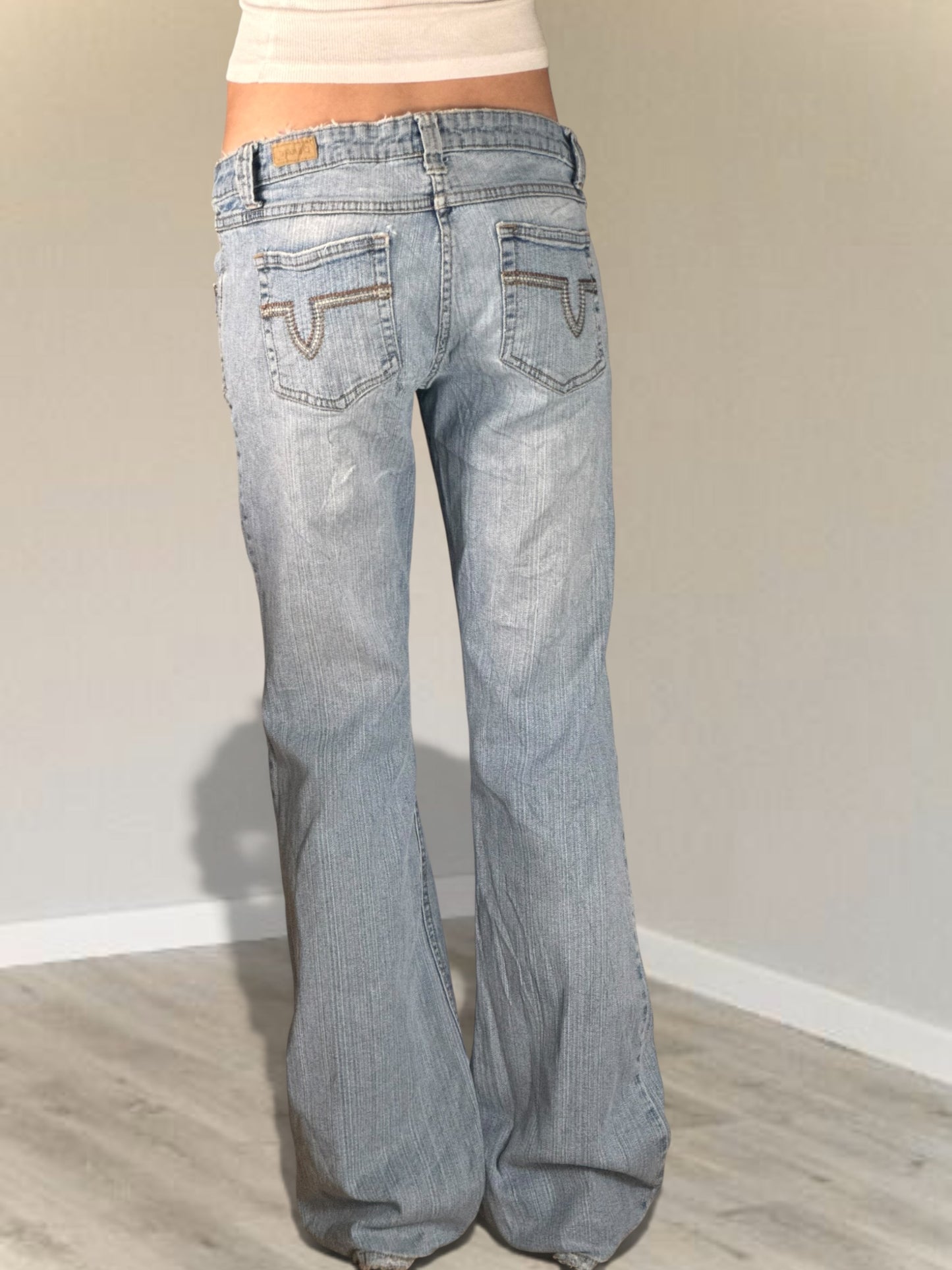 Lågmidjade jeans stl: S/M
