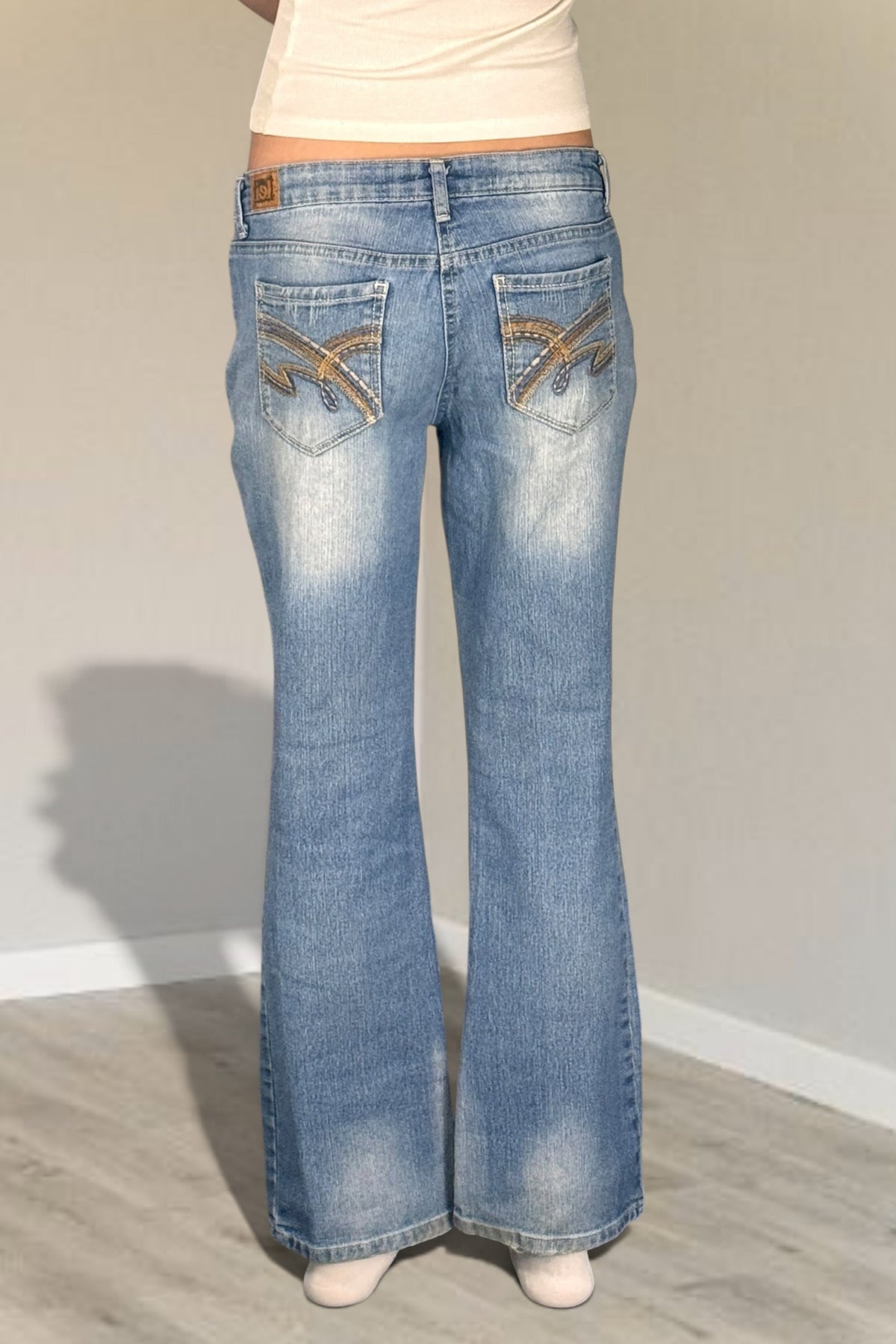 Lågmidjade jeans stl: M