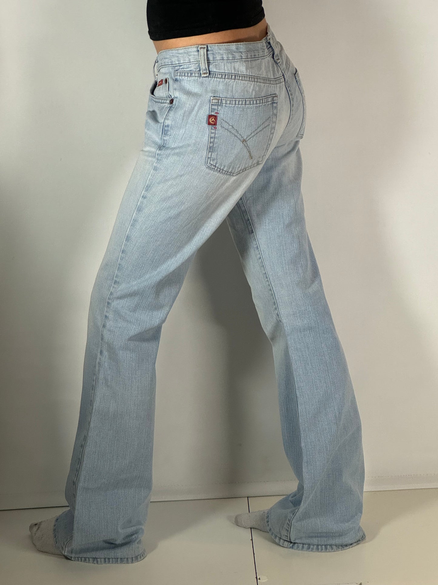 Lågmidjade jeans stl: S