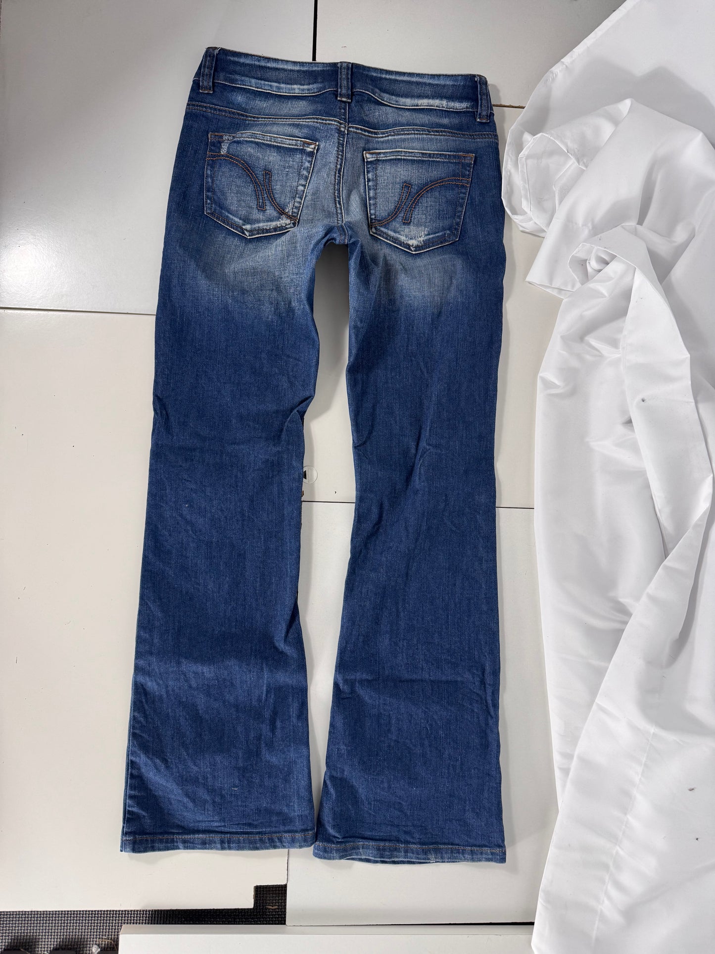 Lågmidjade jeans stl: S