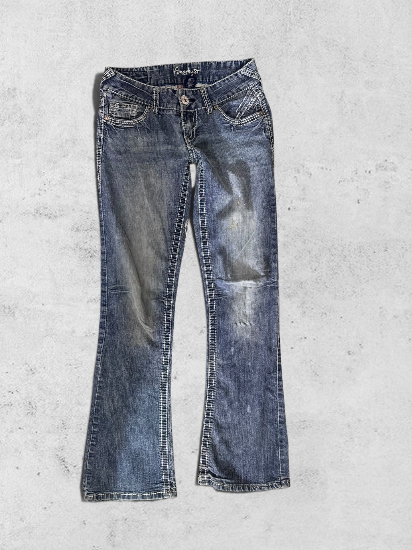 Lågmidjade jeans stl: XS