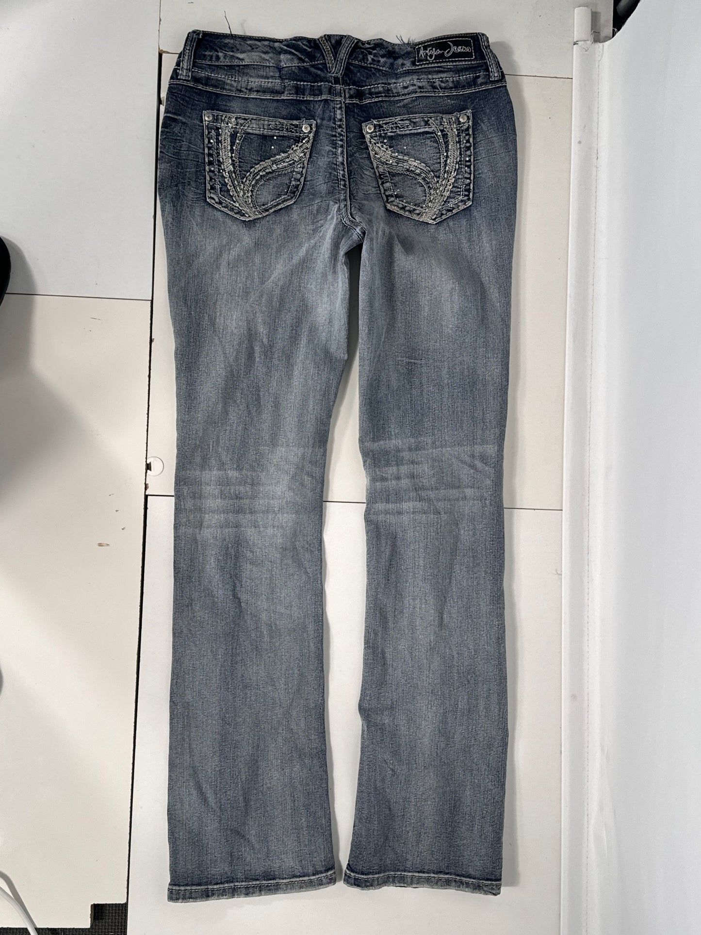 Lågmidjade jeans stl: S