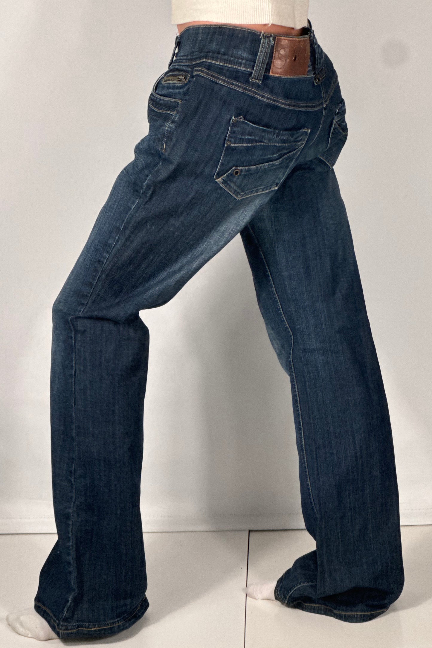 Lågmidjade jeans stl: L