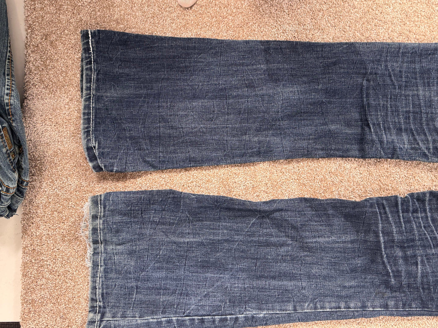 Lågmidjade jeans stl: S/M