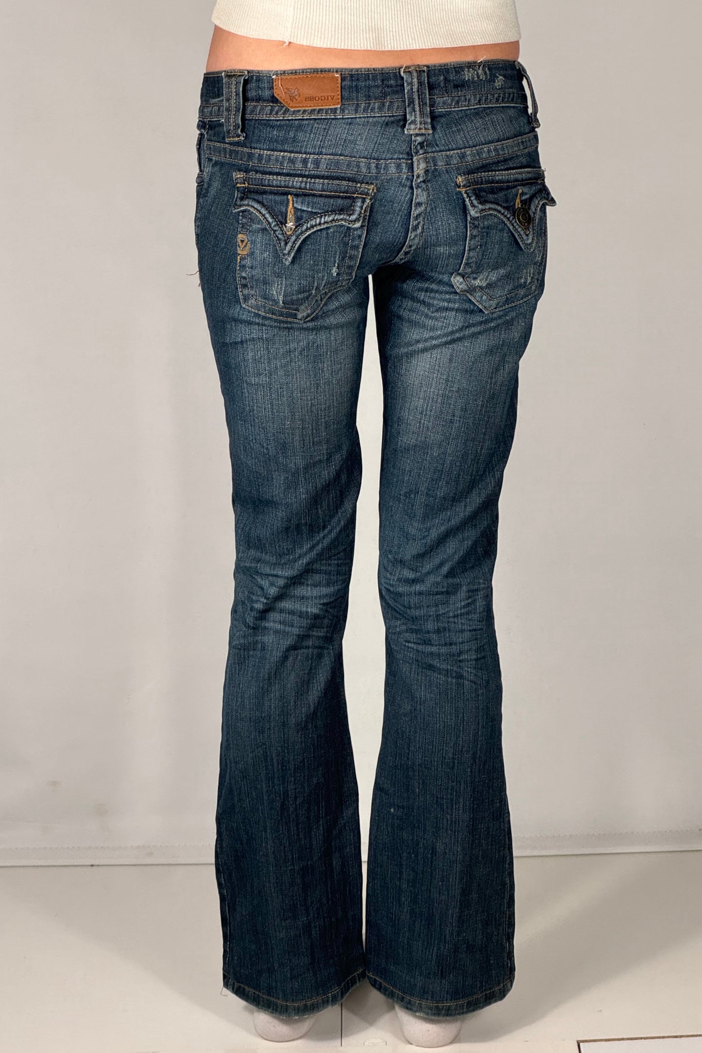 Lavlivede jeans str: XS