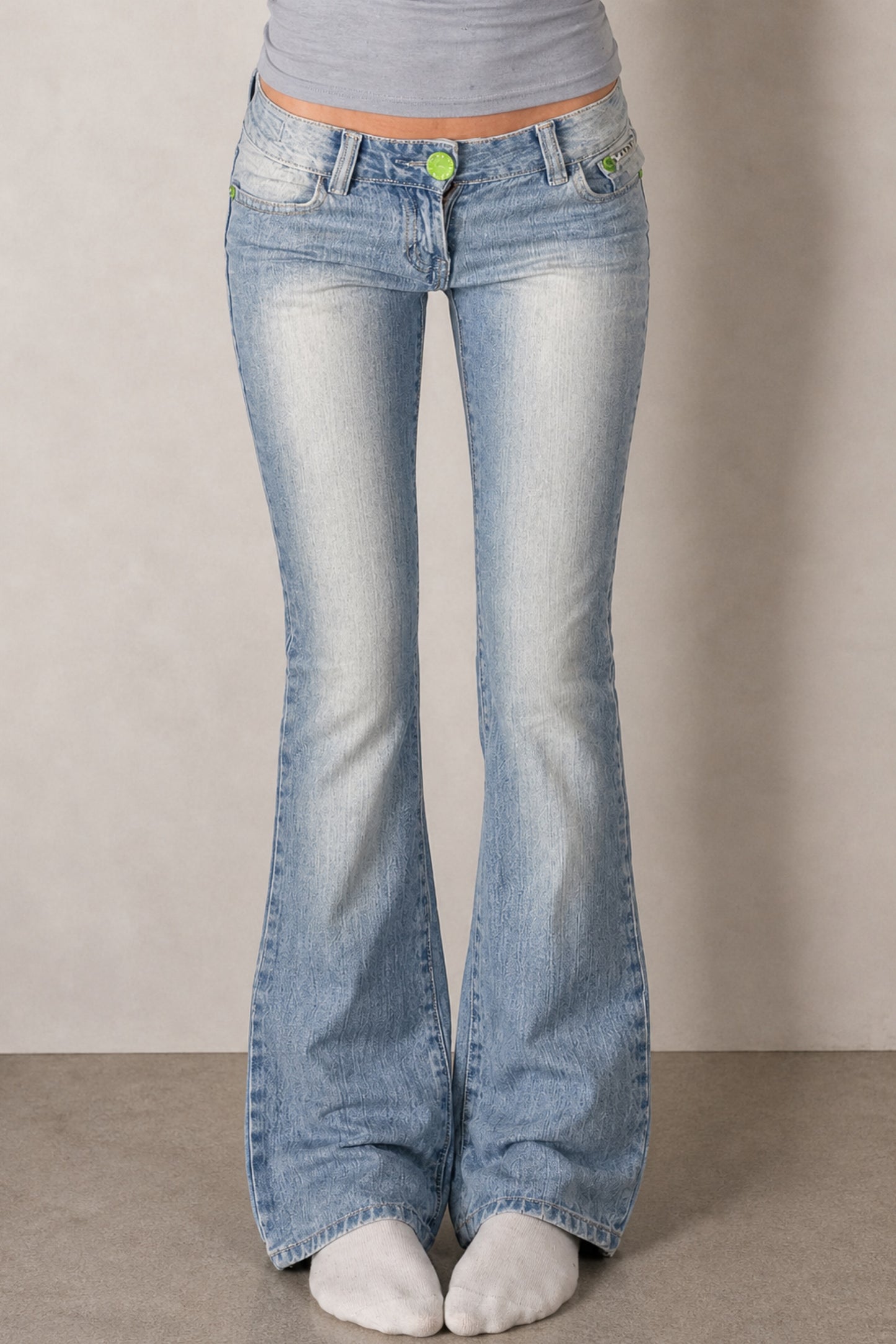Lågmidjade jeans stl: XS