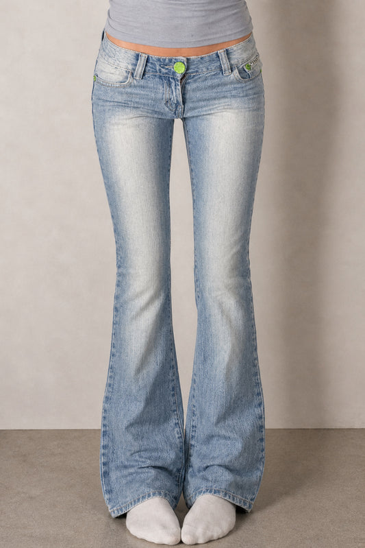 Lågmidjade jeans stl: XS