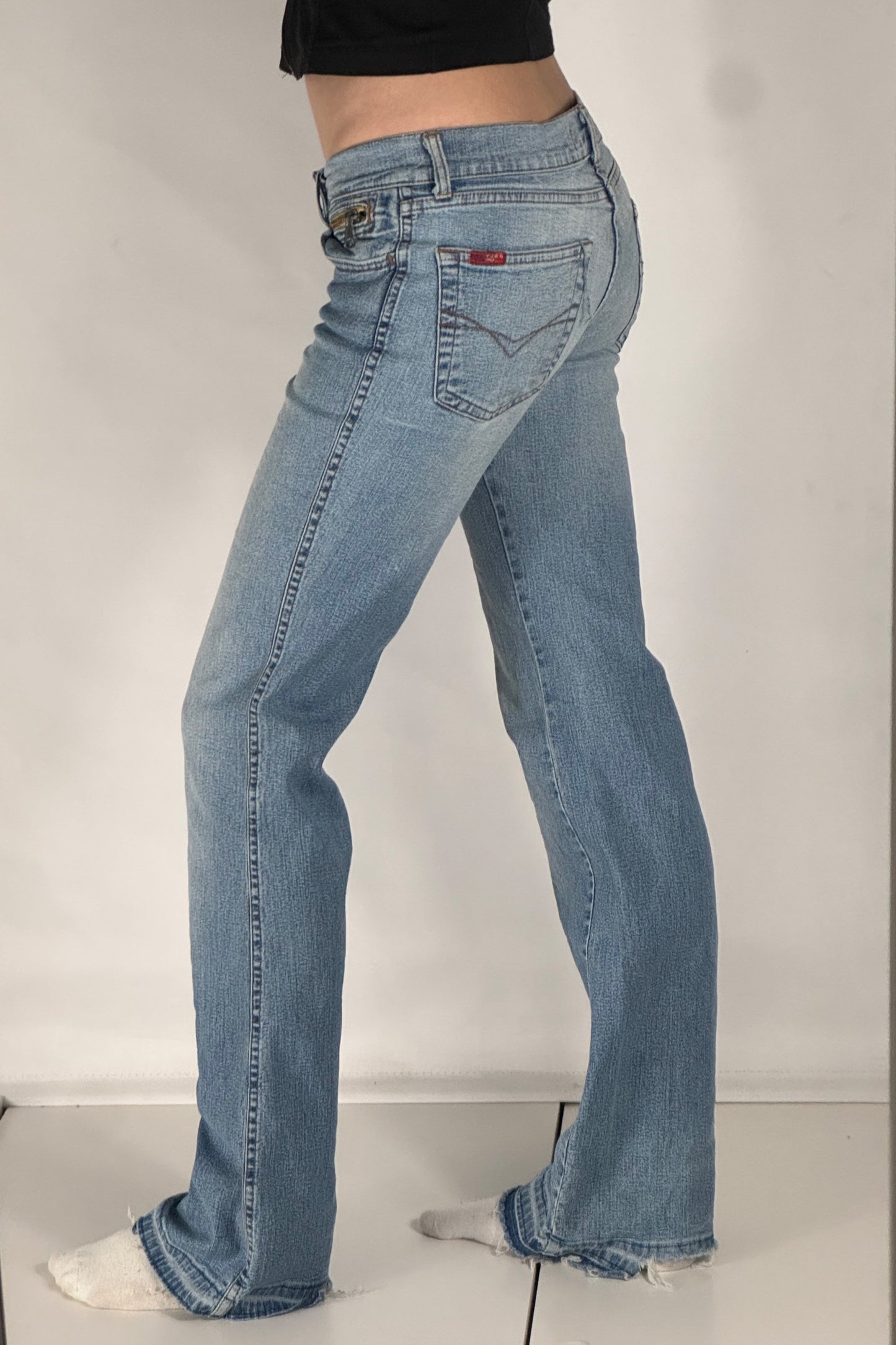 Lågmidjade jeans stl: XS