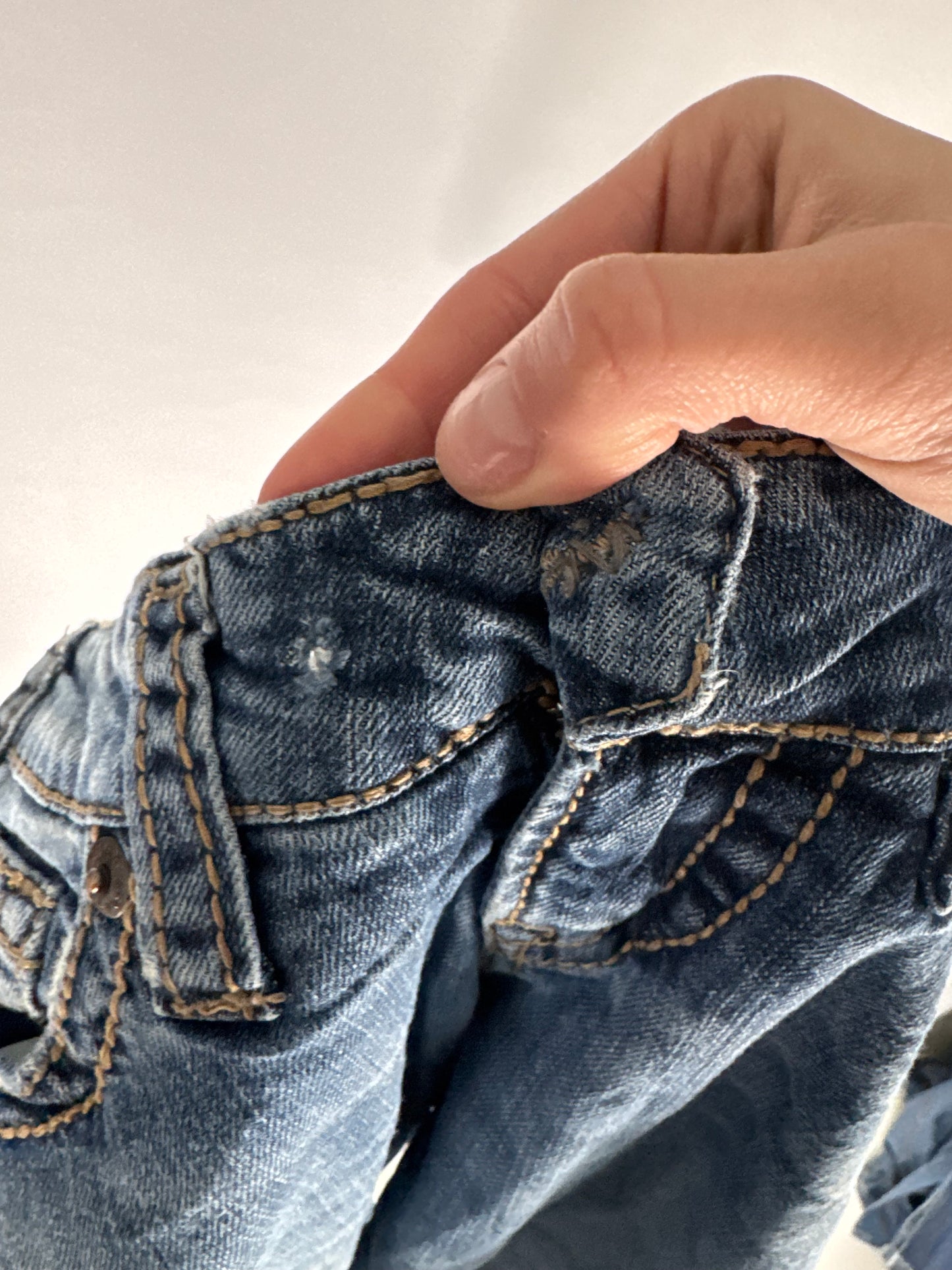 Lågmidjade jeans stl: S