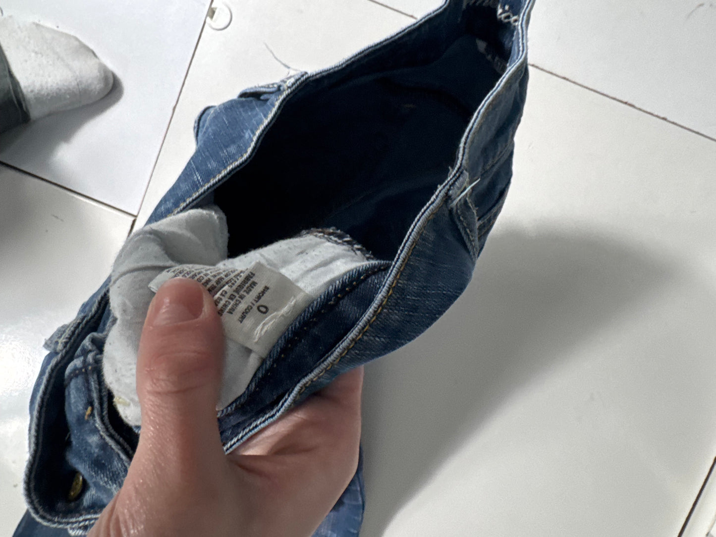 Lågmidjade jeans stl: XXS