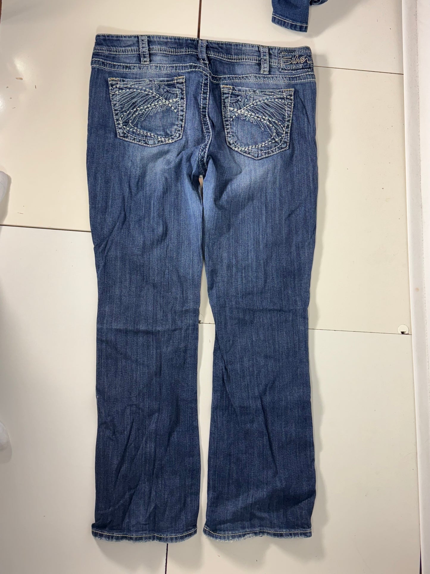 Lågmidjade jeans stl: L
