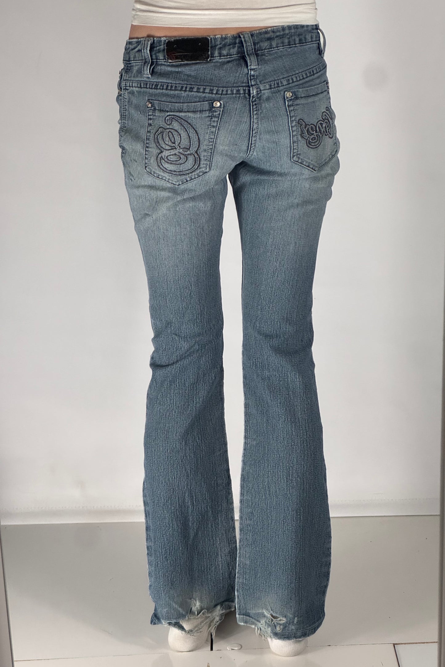 Lågmidjade jeans stl: XS