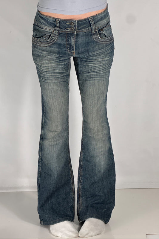 Lavtaljede jeans str: S/M