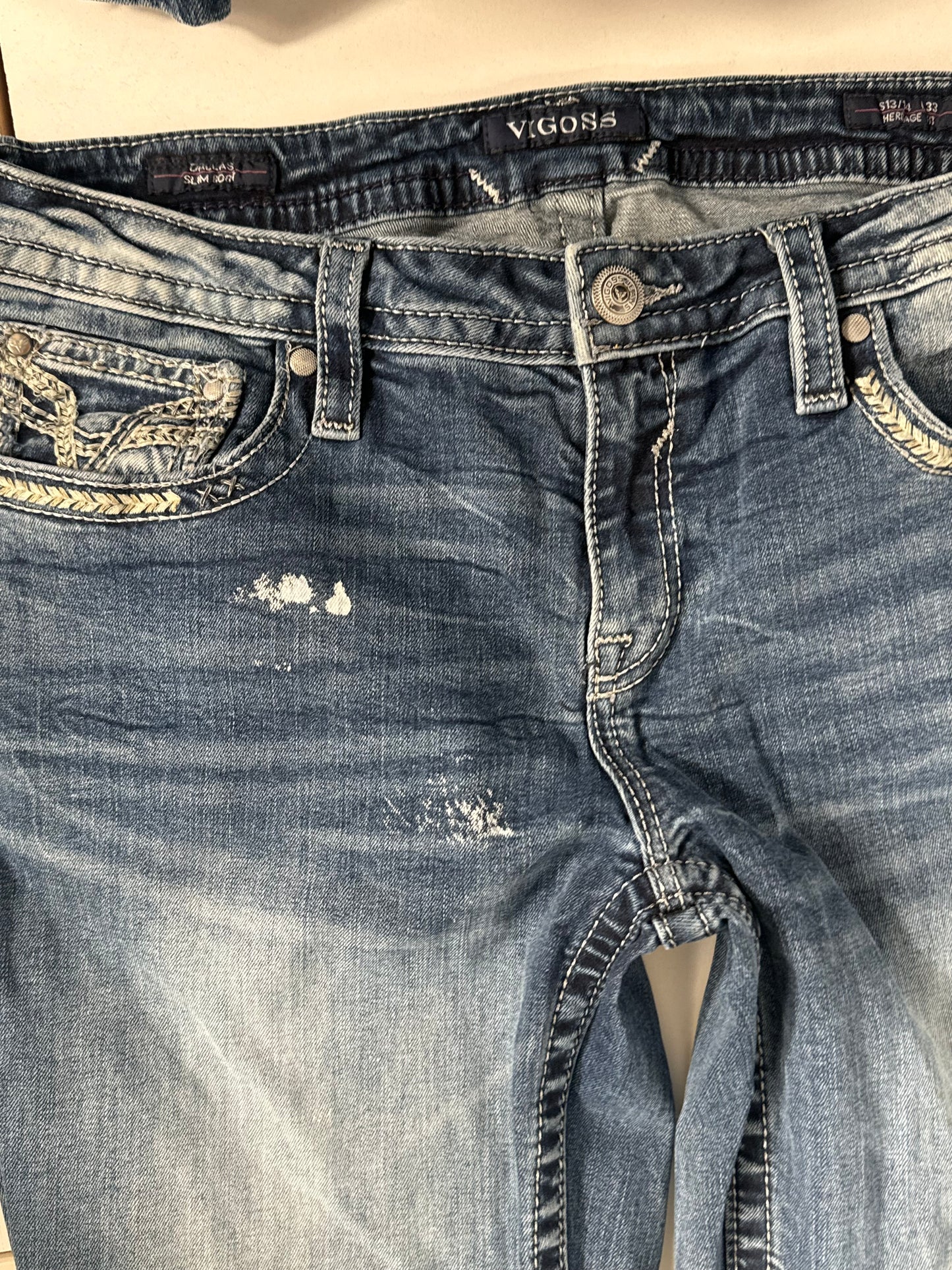 Lågmidjade jeans stl:
