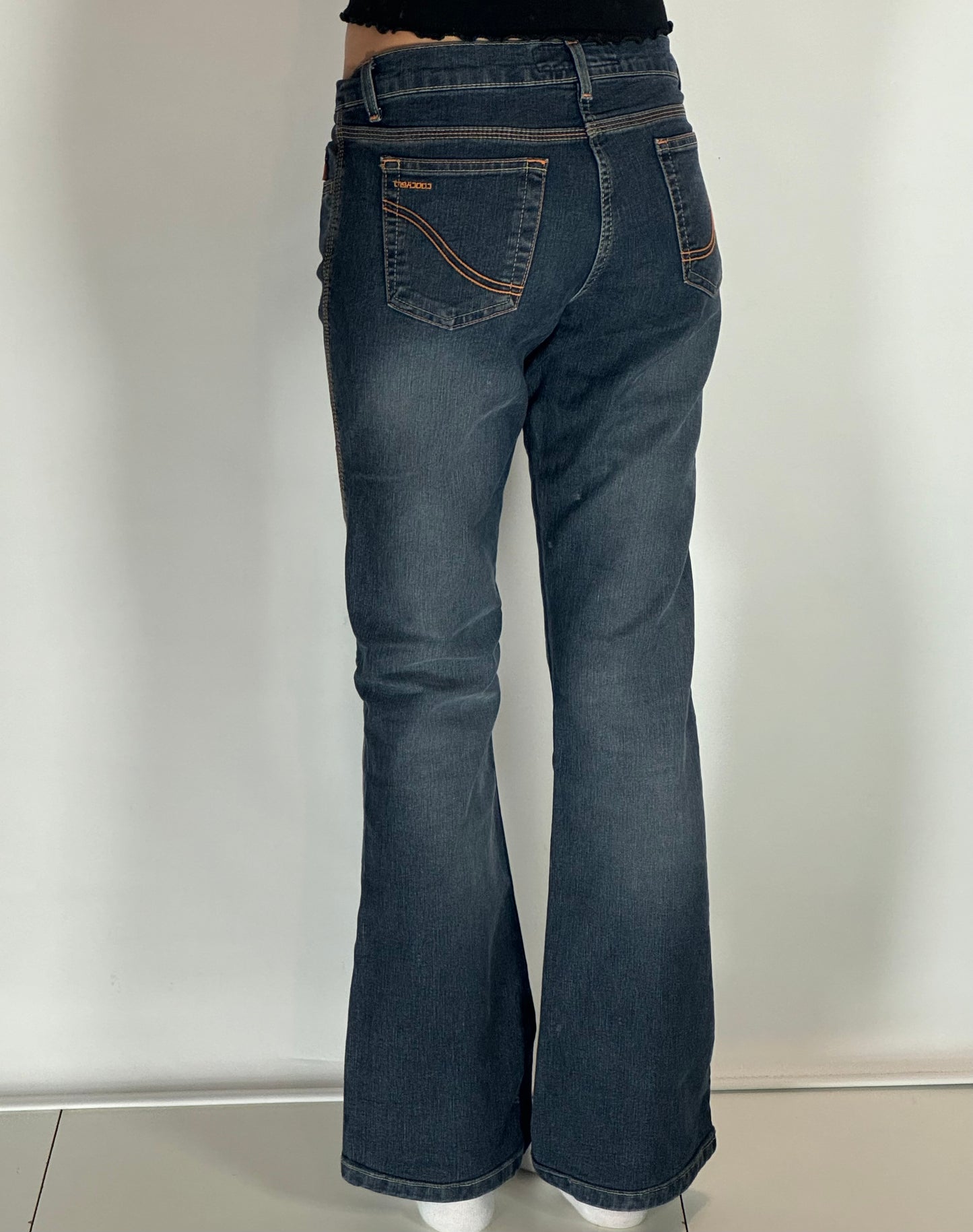 Lågmidjade jeans stl: S