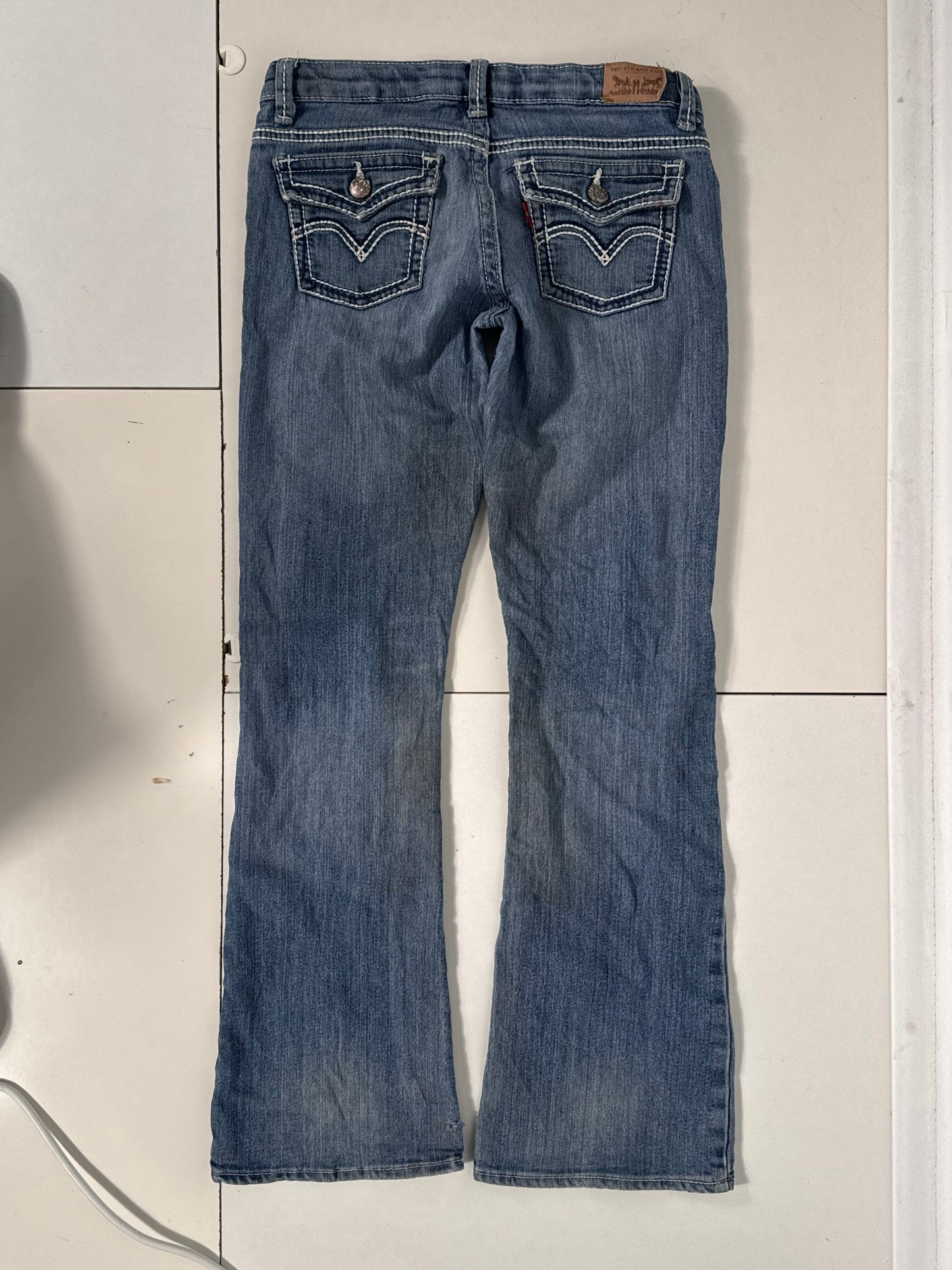 Lavlivede jeans str: XXXS