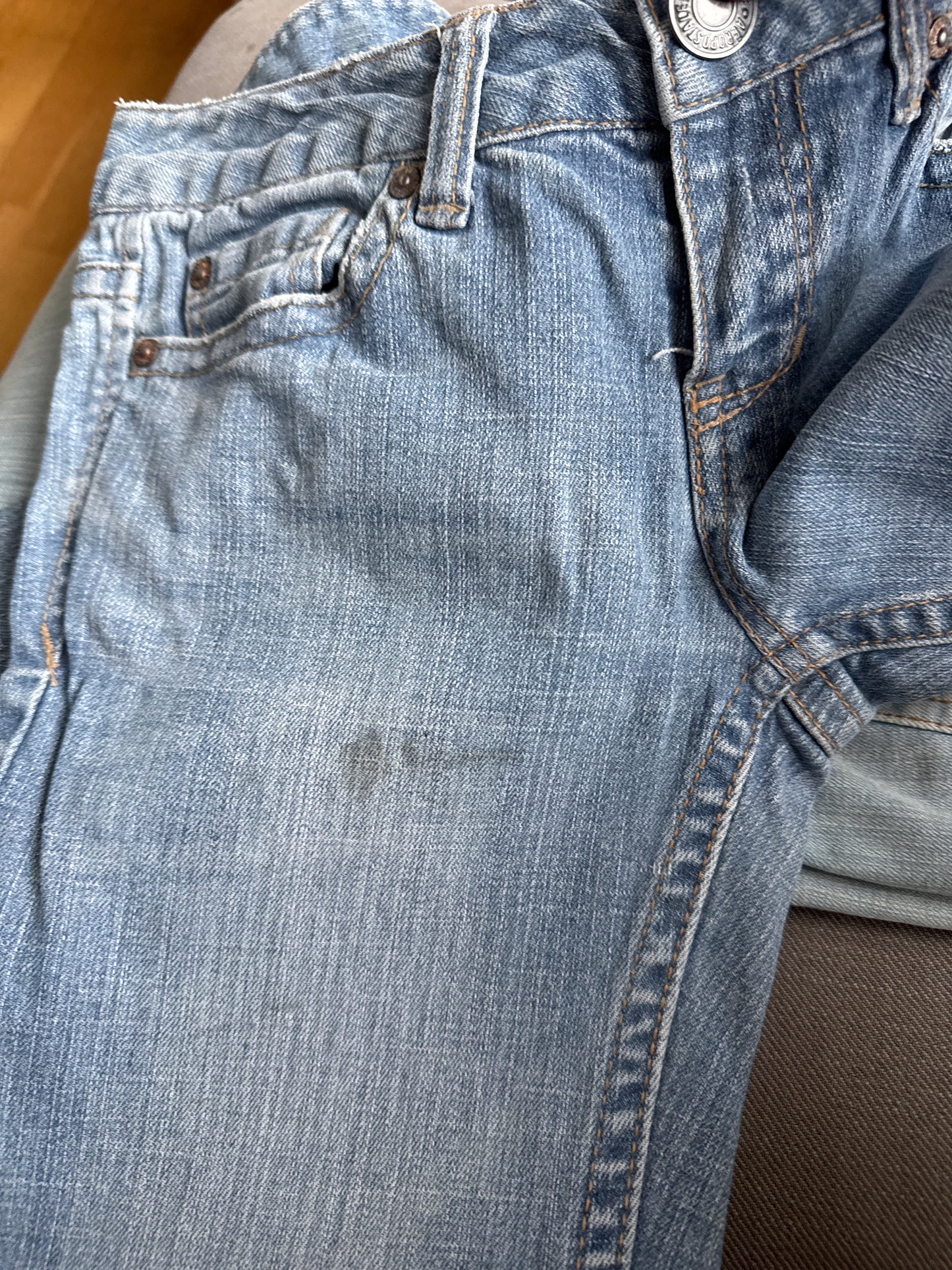 Lågmidjade jeans stl: XS
