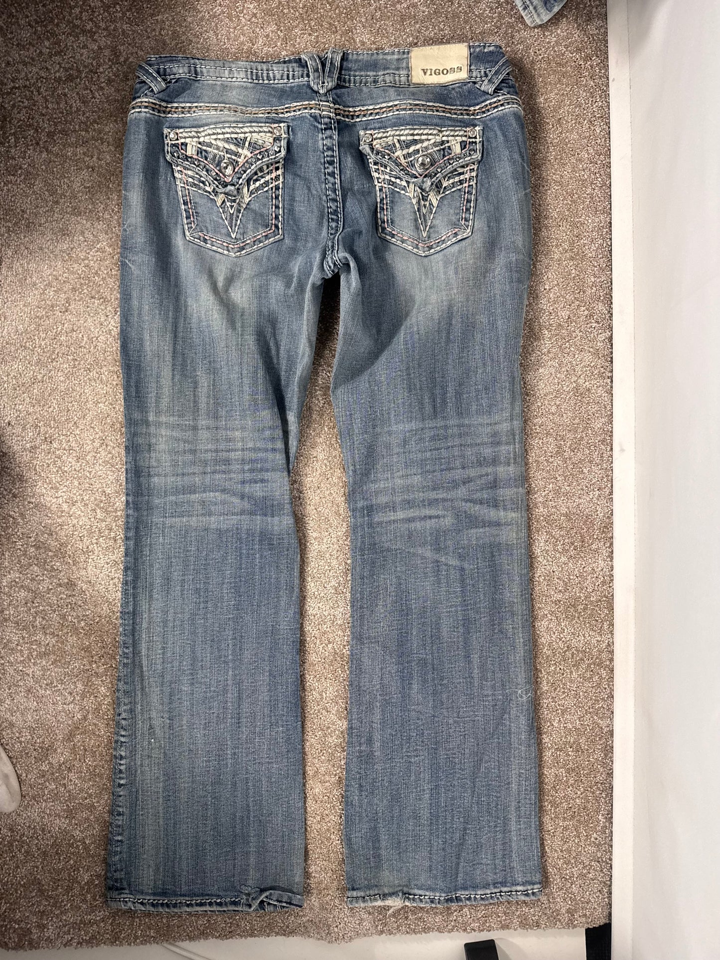 Lågmidjade jeans stl: L