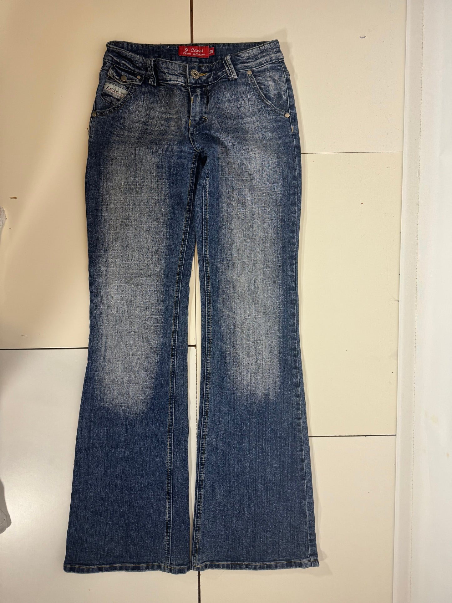Lågmidjade jeans stl: XS