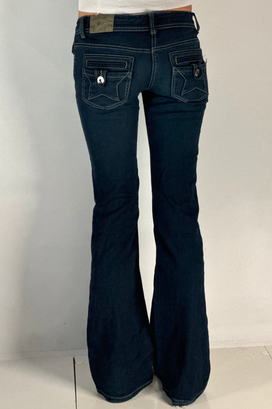 Lågmidjade jeans stl: XS