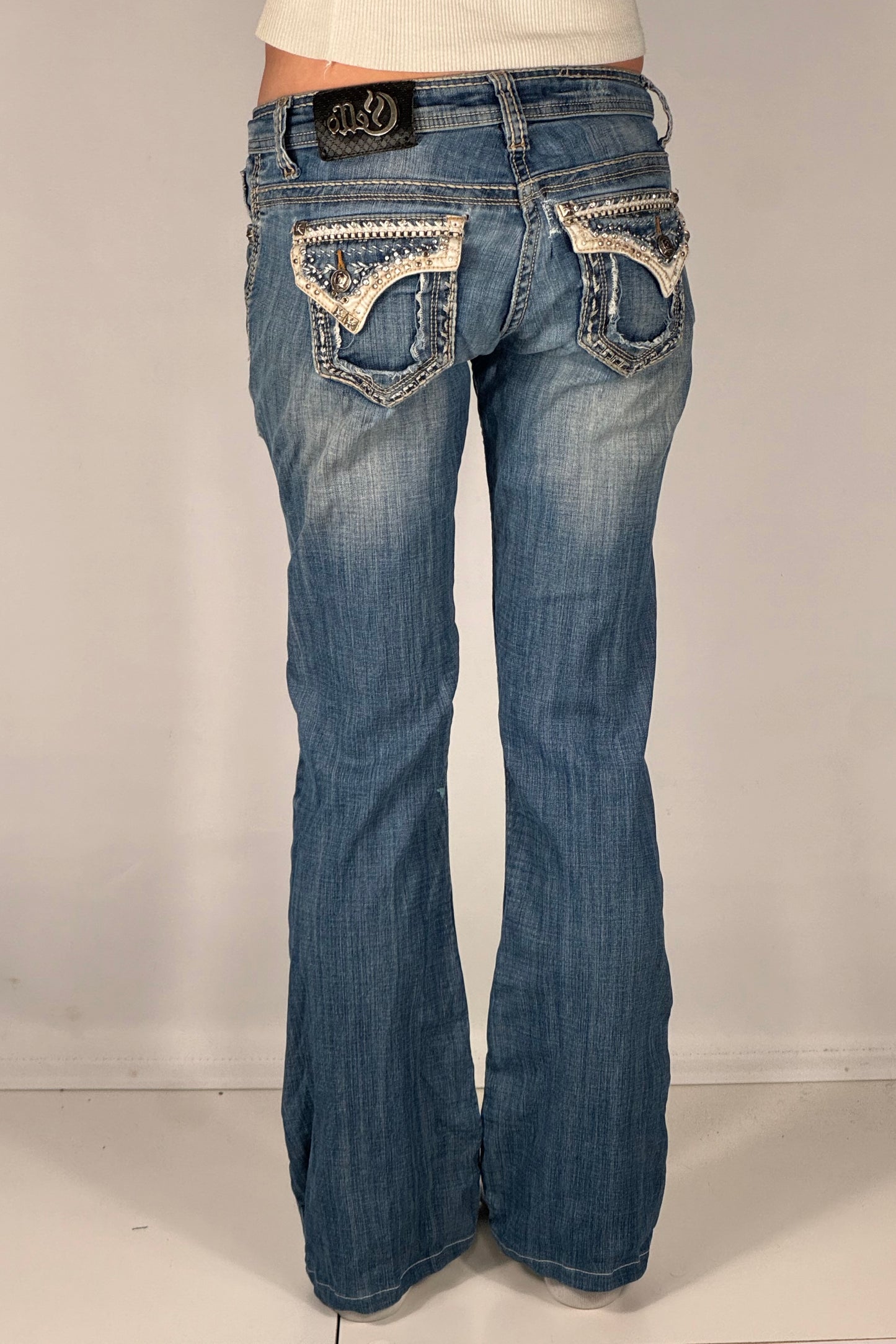 Lavtaljede jeans str: XXS