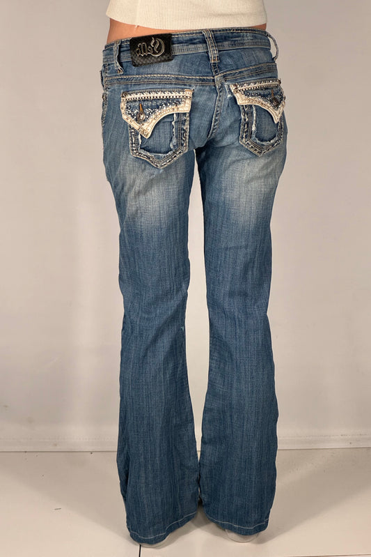 Lavtaljede jeans str: XXS