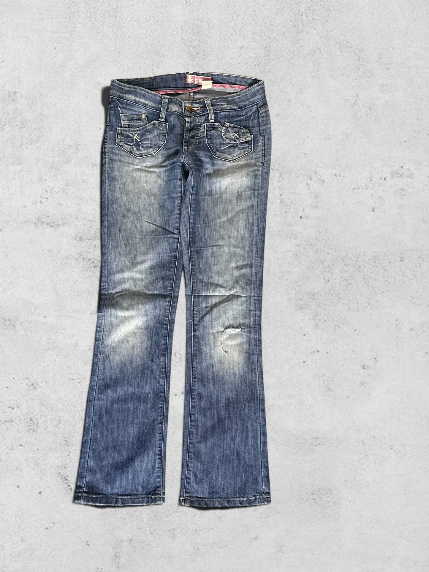 Lågmidjade jeans stl: XS