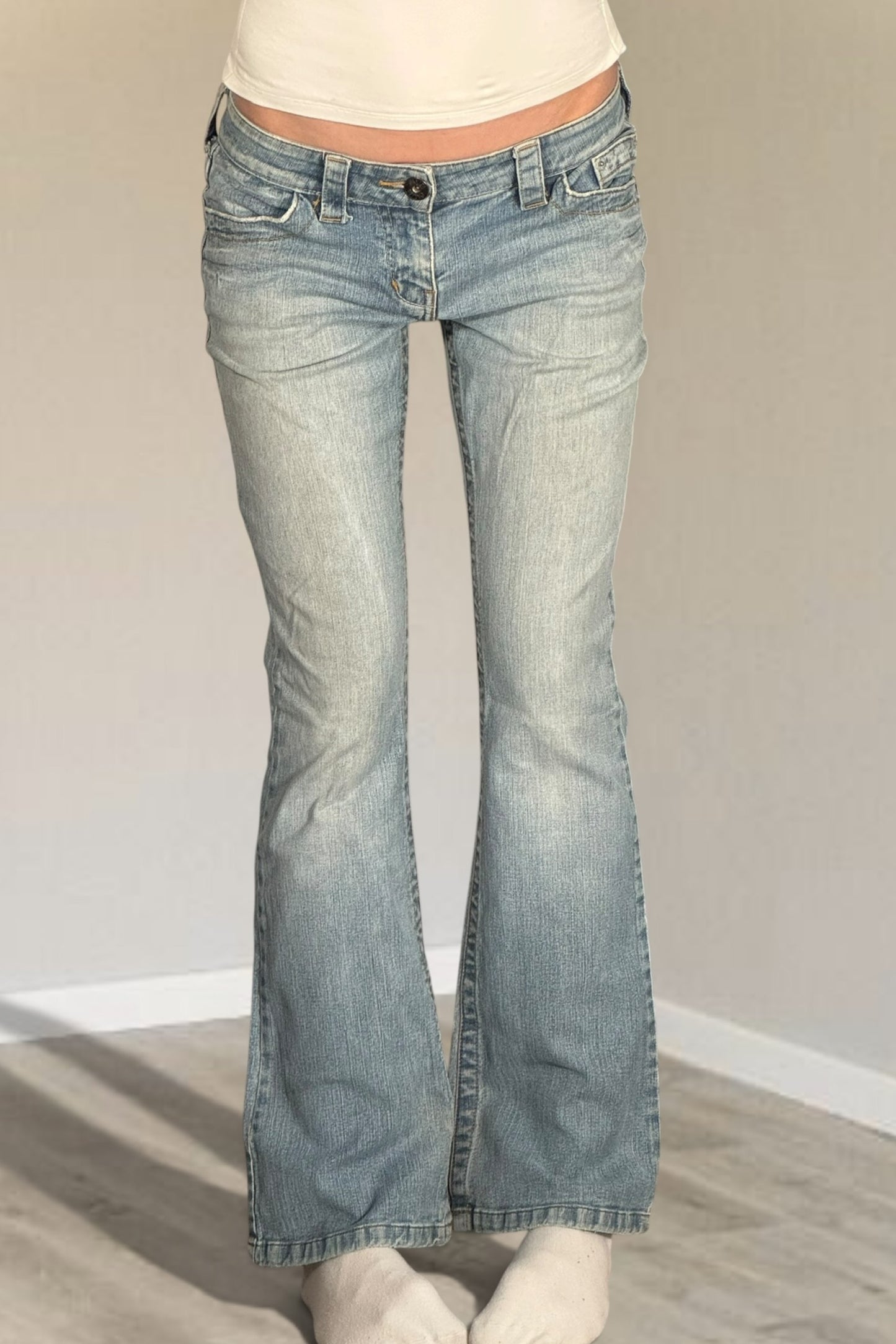 Lågmidjade jeans stl: XS/S