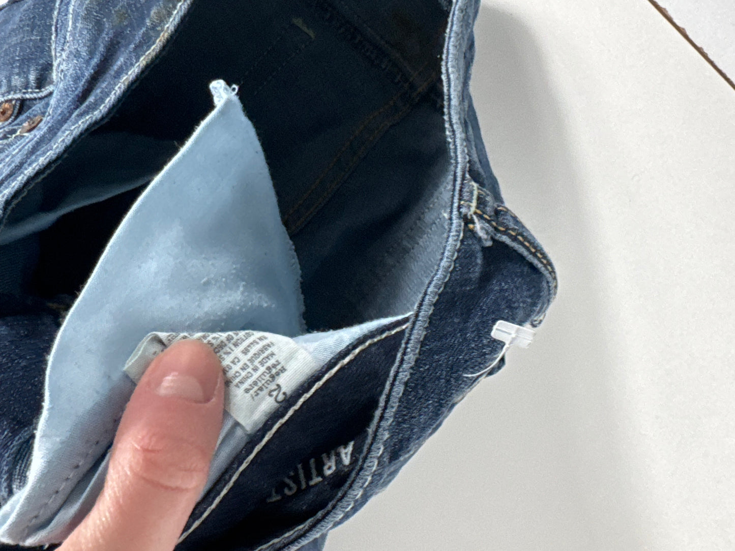 Lågmidjade jeans stl: XXS