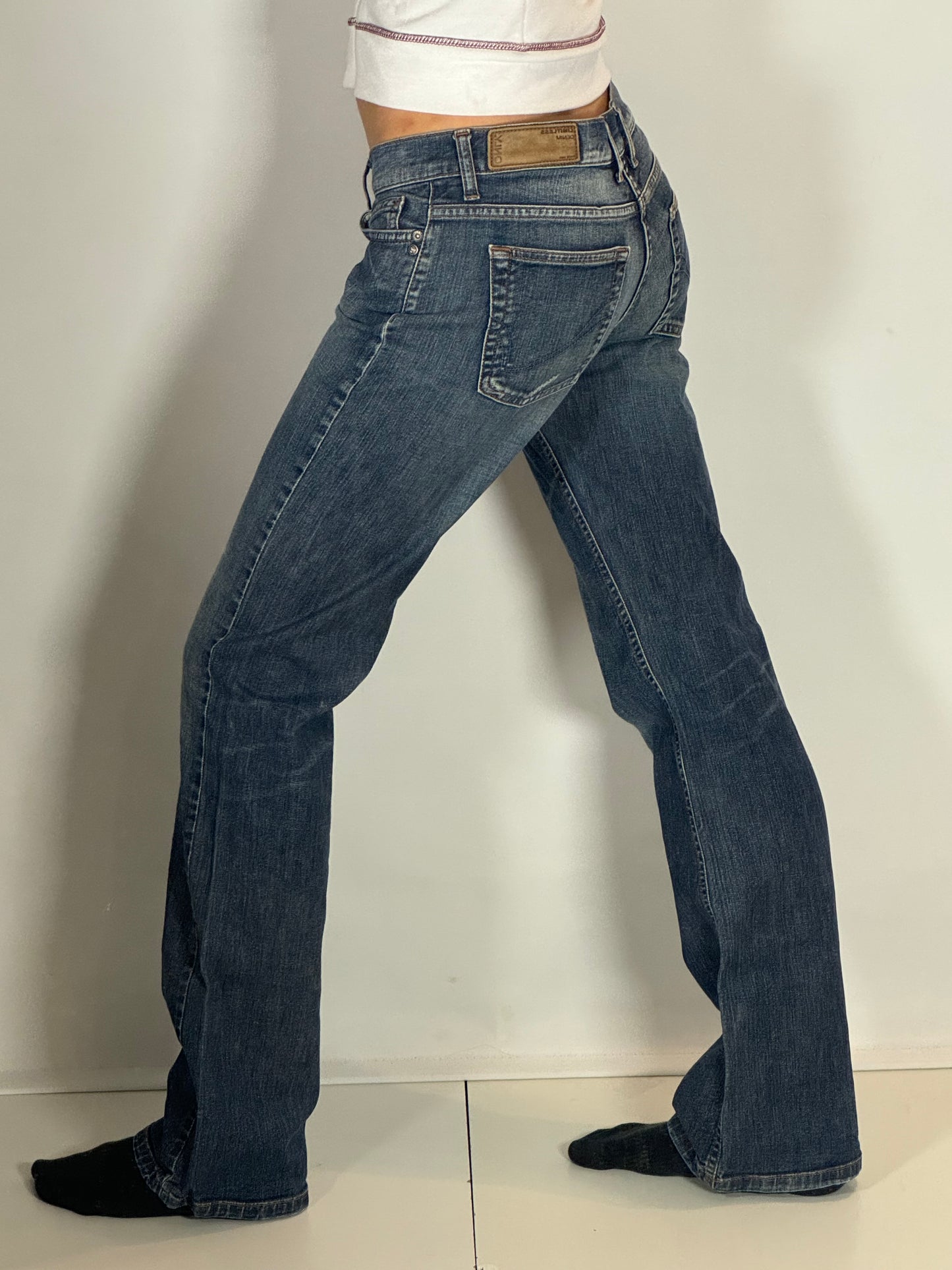 Lågmidjade jeans stl: S