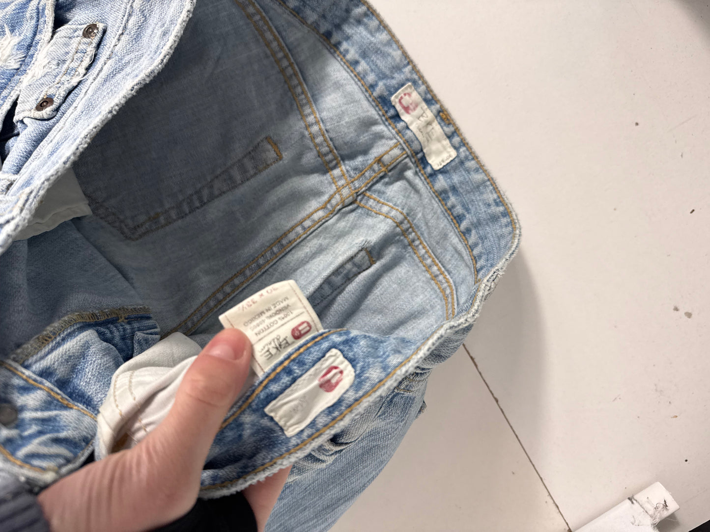 Lavtaljede jeans str: XS