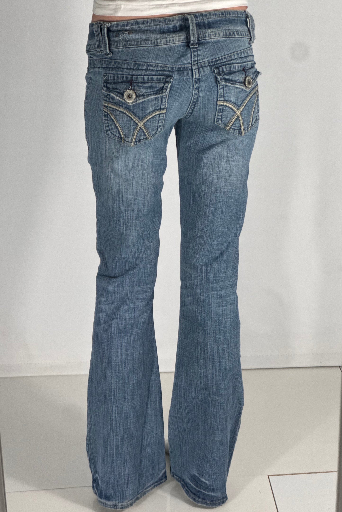 Lågmidjade jeans stl: XS