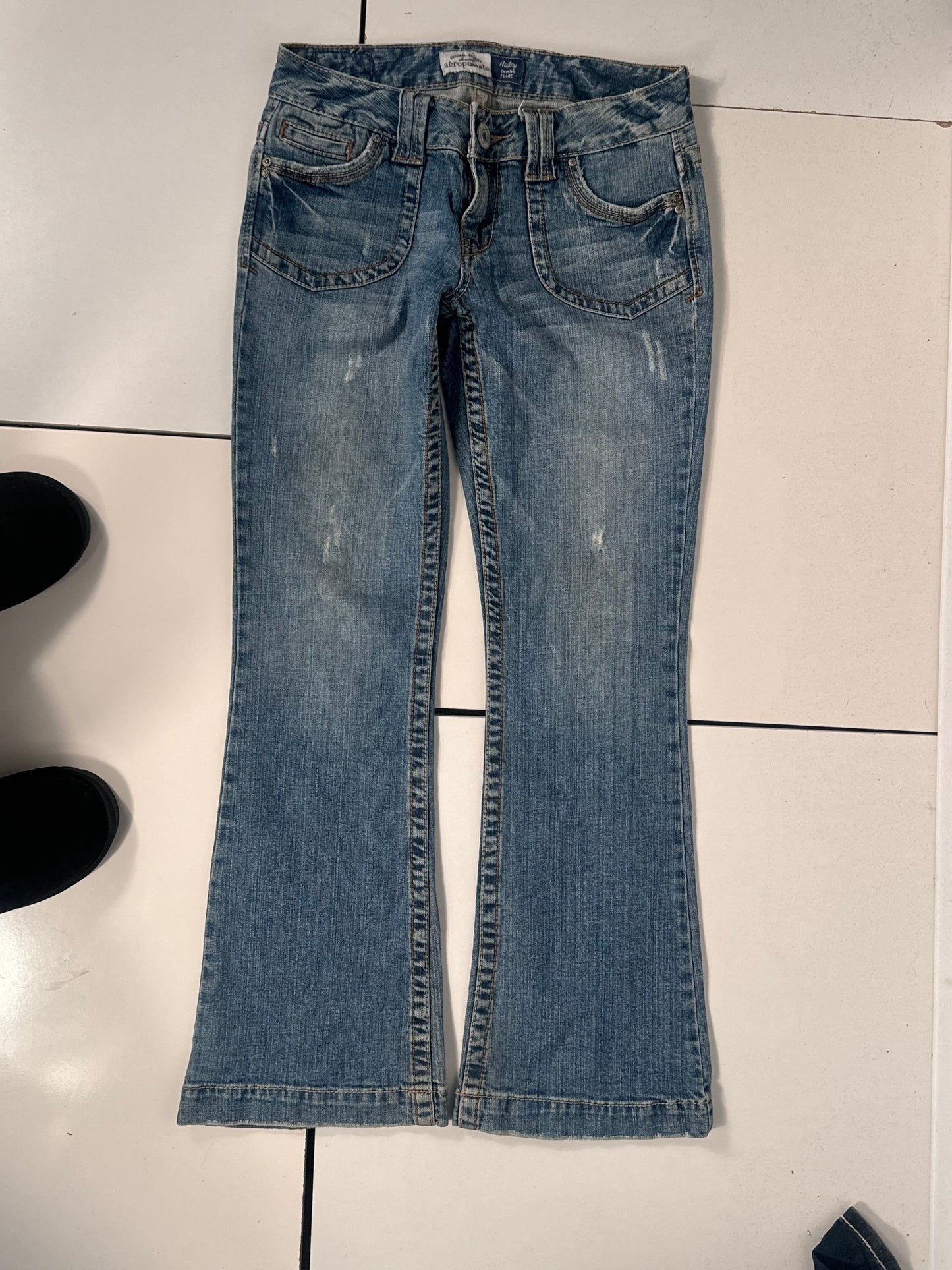 Lavtaljede jeans str: XS