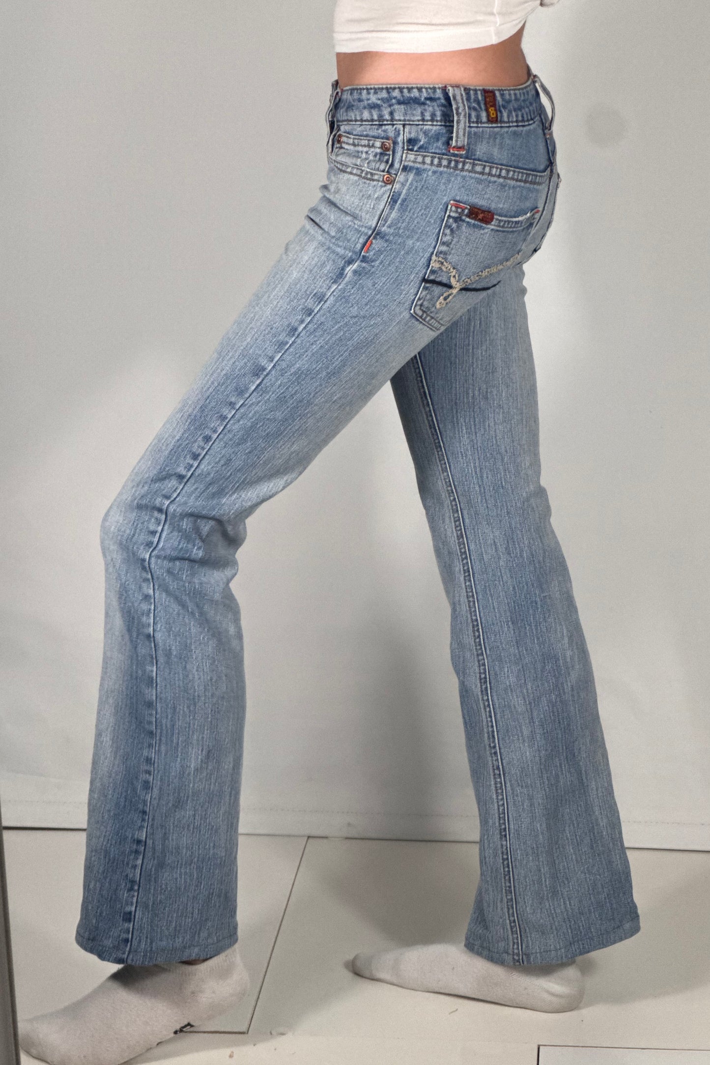 Lågmidjade jeans stl: XXS
