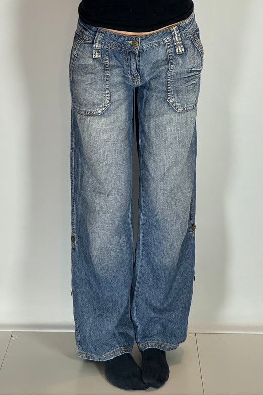 Lågmidjade jeans stl: L