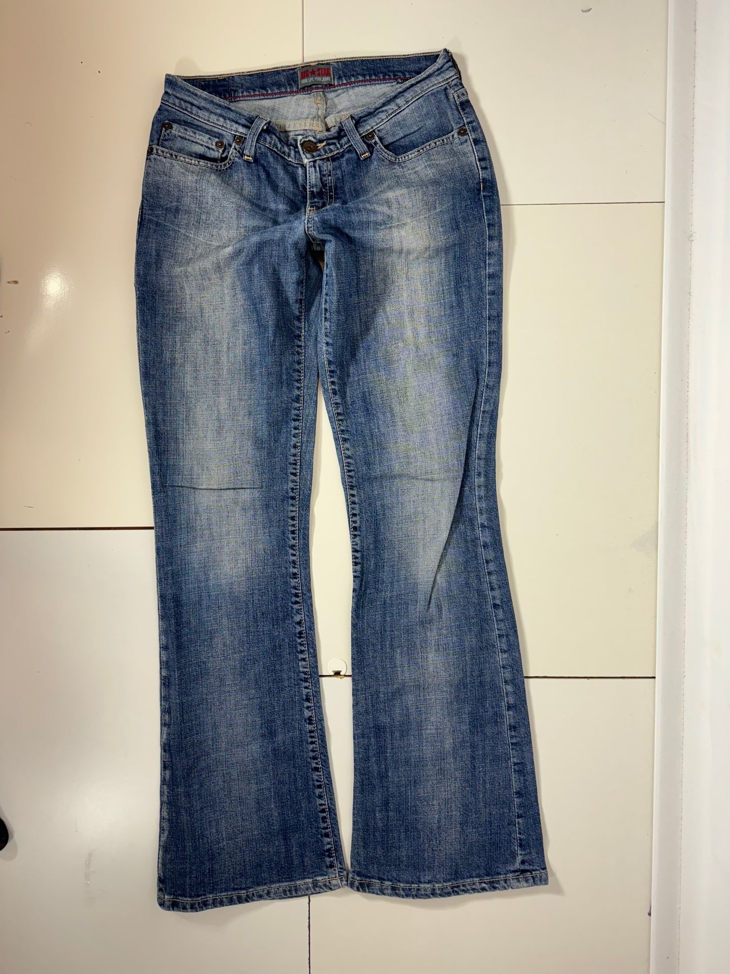 Lågmidjade jeans stl: S