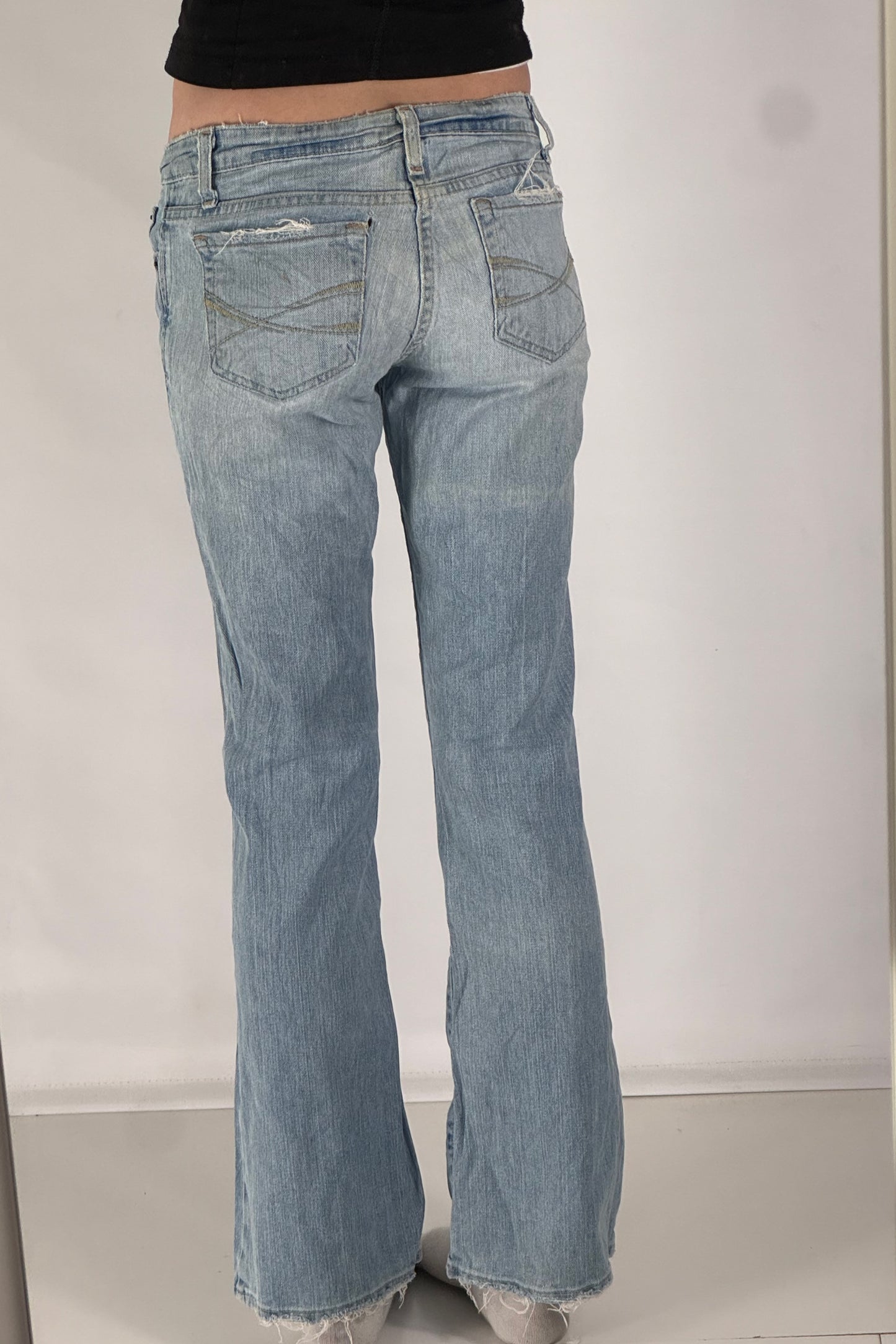Lågmidjade jeans stl: XS