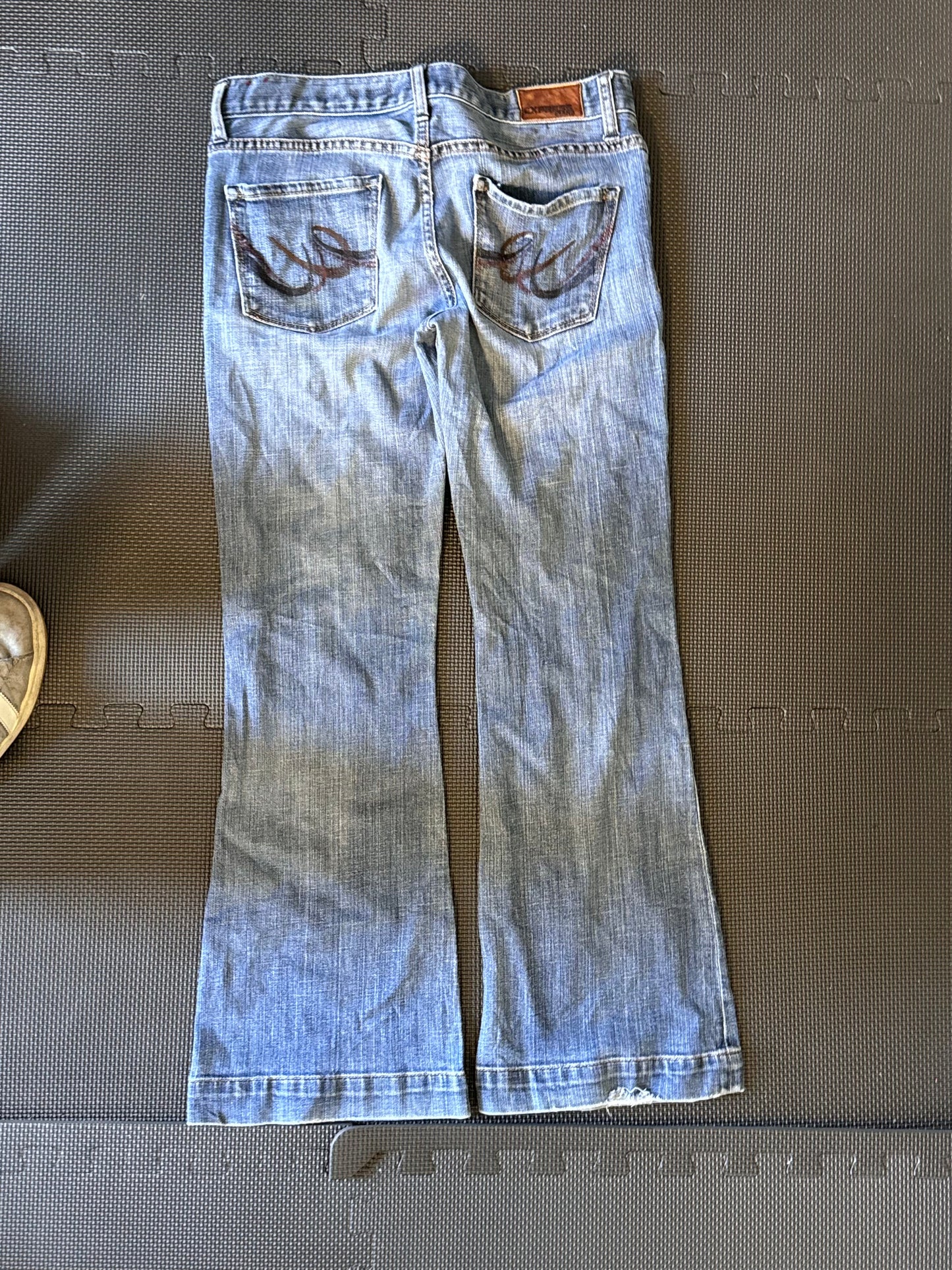Lågmidjade jeans stl: S