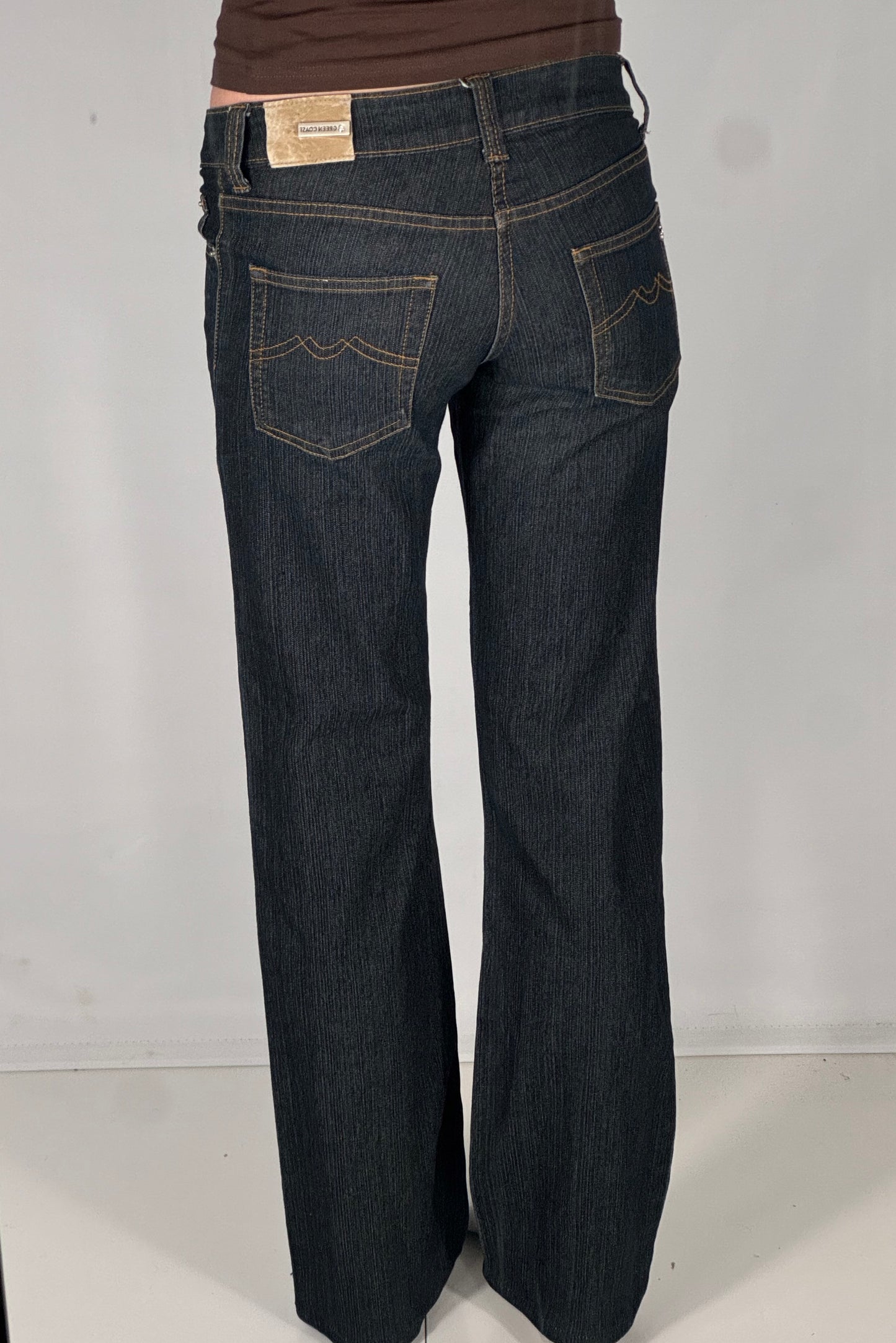Lågmidjade jeans stl: XS