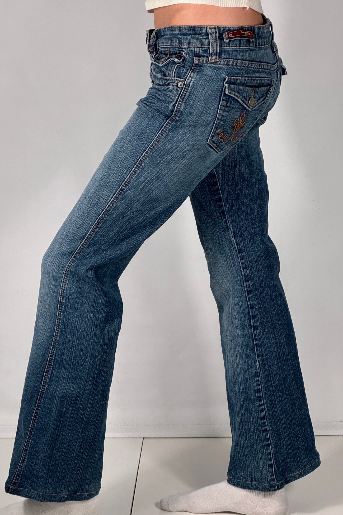 Lågmidjade jeans stl: S